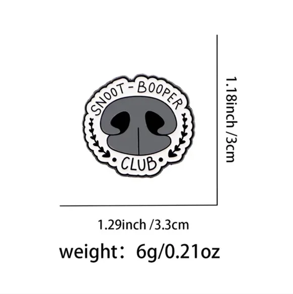 2$ Add On⭐ Snoot-Booper Club Pin - Picture 2 of 2